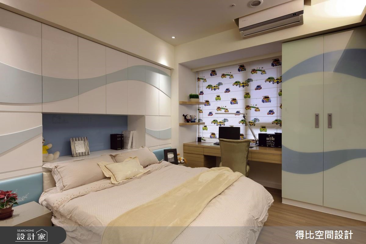 65坪新成屋(5年以下)＿現代風兒童房兒童房案例圖片＿得比空間設計有限公司＿得比_17之15