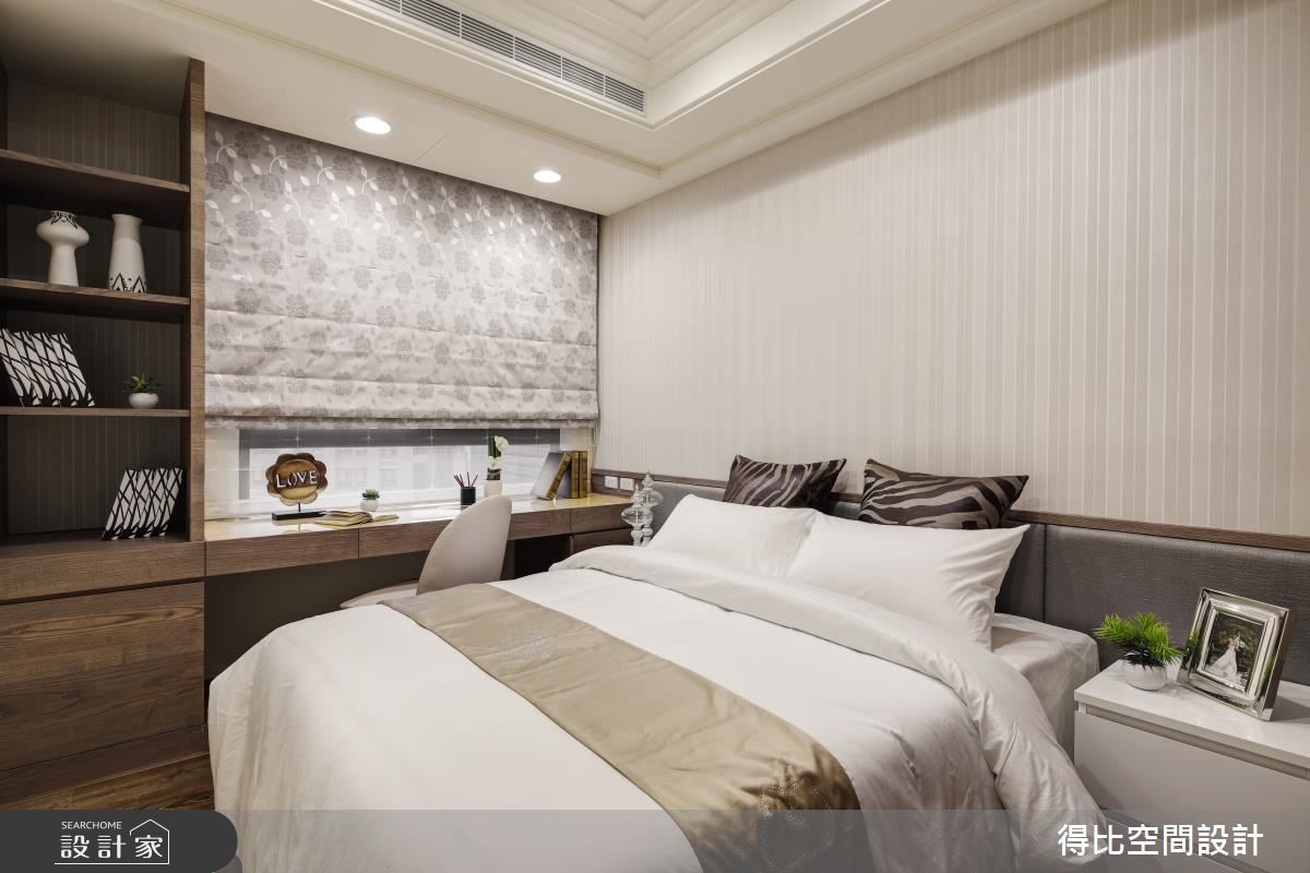 45坪新成屋(5年以下)＿新古典臥室客房案例圖片＿得比空間設計有限公司＿得比_18之12
