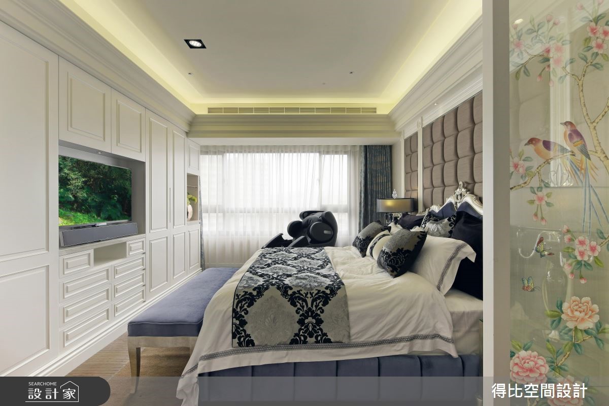 45坪新成屋(5年以下)＿新古典臥室客房案例圖片＿得比空間設計有限公司＿得比_19之17