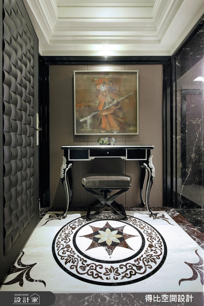 45坪新成屋(5年以下)＿新古典玄關案例圖片＿得比空間設計有限公司＿得比_19之1