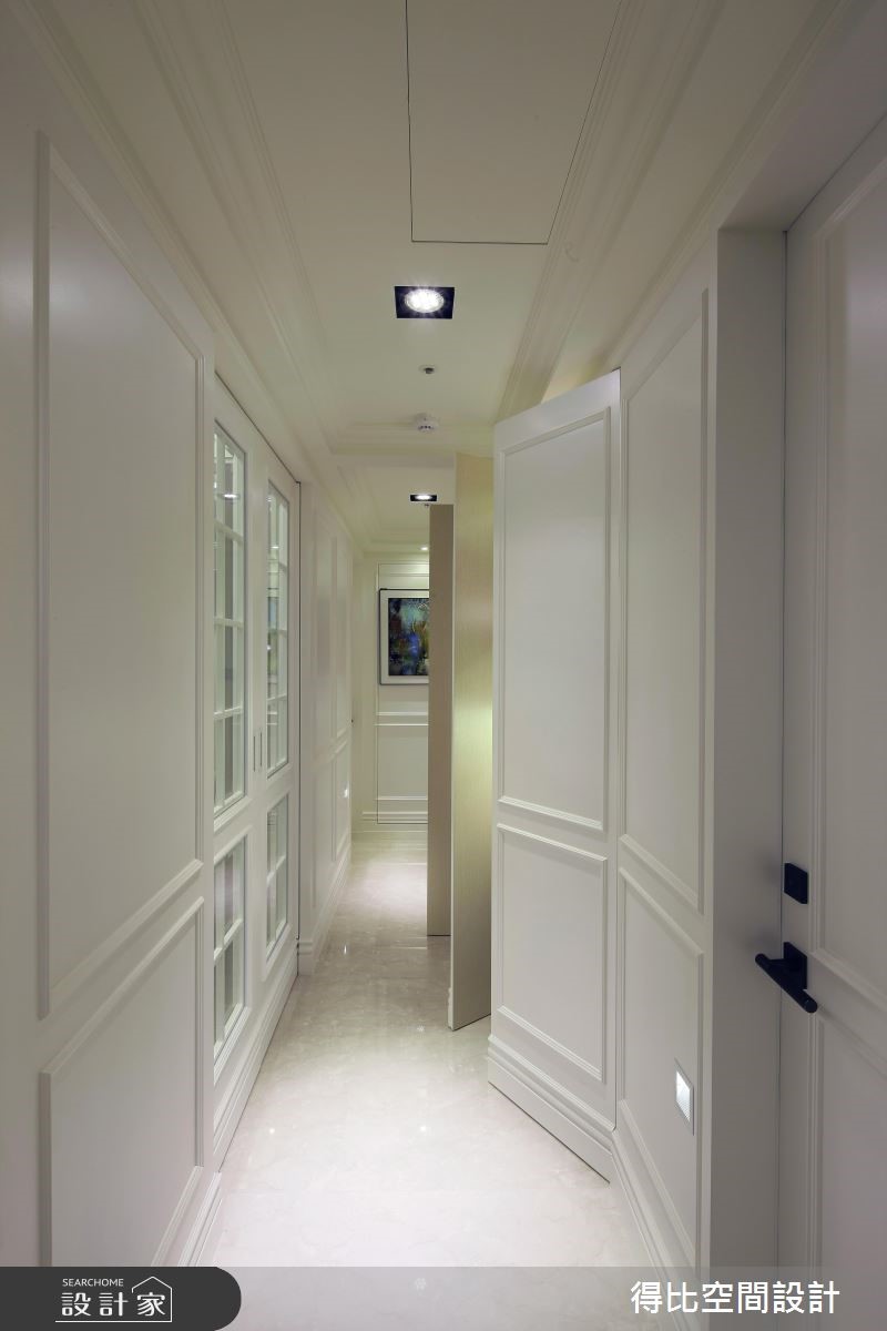 45坪新成屋(5年以下)＿新古典走廊案例圖片＿得比空間設計有限公司＿得比_19之16
