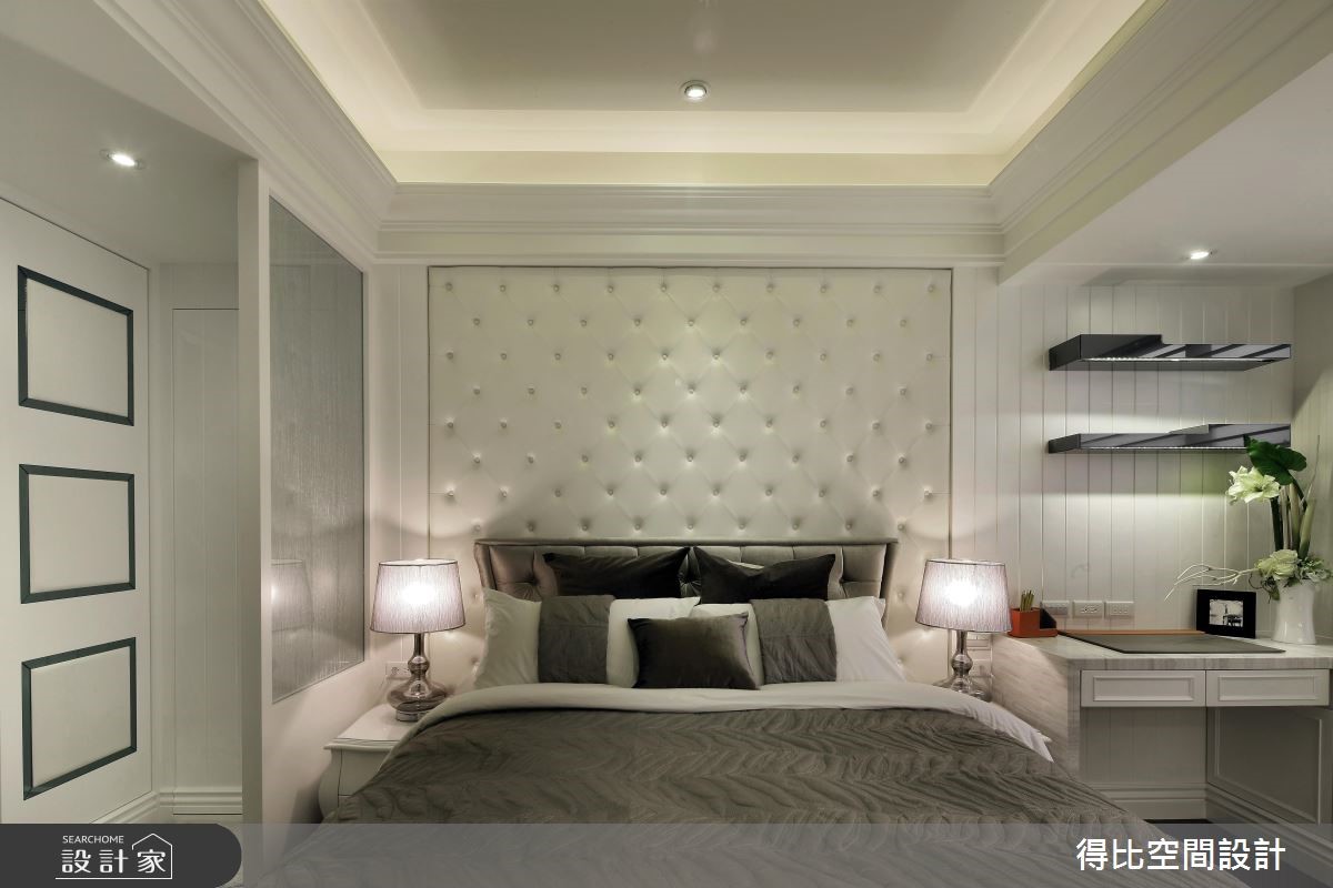 45坪新成屋(5年以下)＿新古典臥室客房案例圖片＿得比空間設計有限公司＿得比_19之24