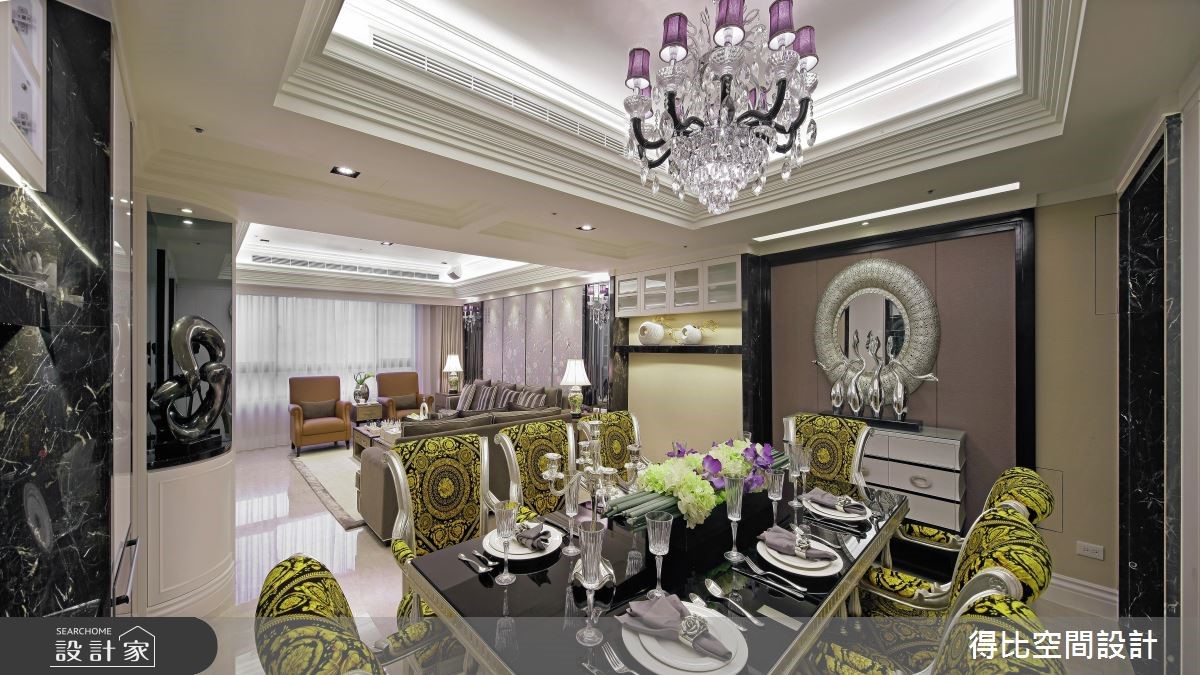 45坪新成屋(5年以下)＿新古典餐廳案例圖片＿得比空間設計有限公司＿得比_19之7