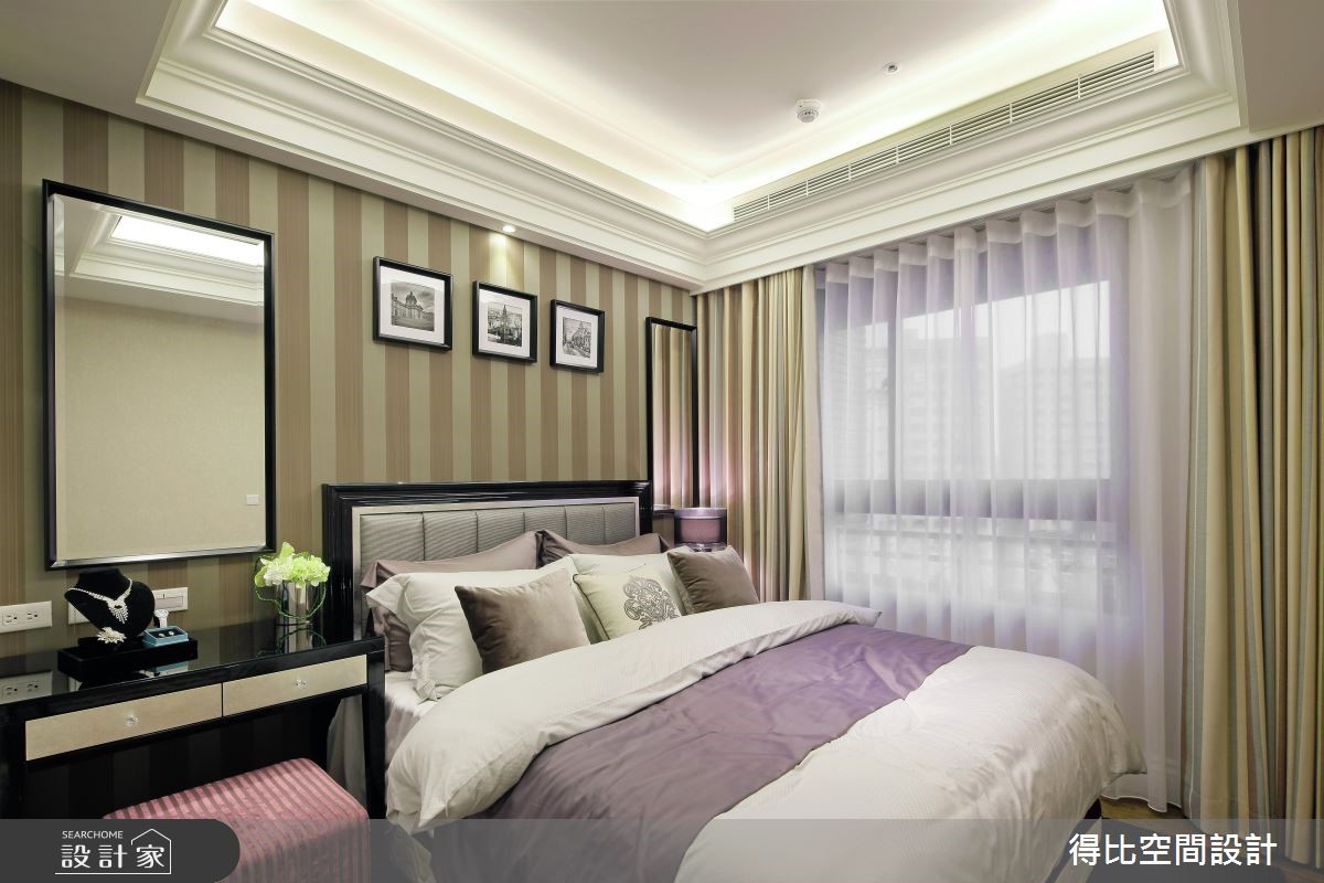 45坪新成屋(5年以下)＿新古典臥室客房案例圖片＿得比空間設計有限公司＿得比_19之26