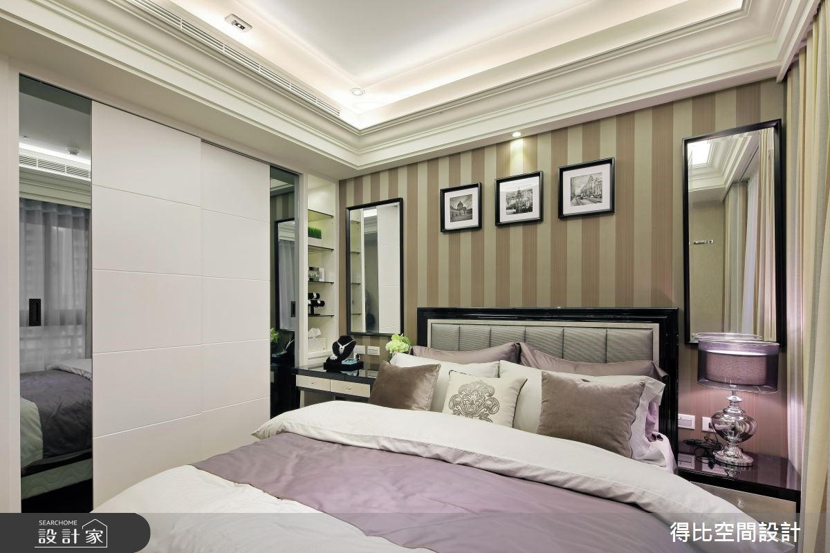 45坪新成屋(5年以下)＿新古典臥室客房案例圖片＿得比空間設計有限公司＿得比_19之27
