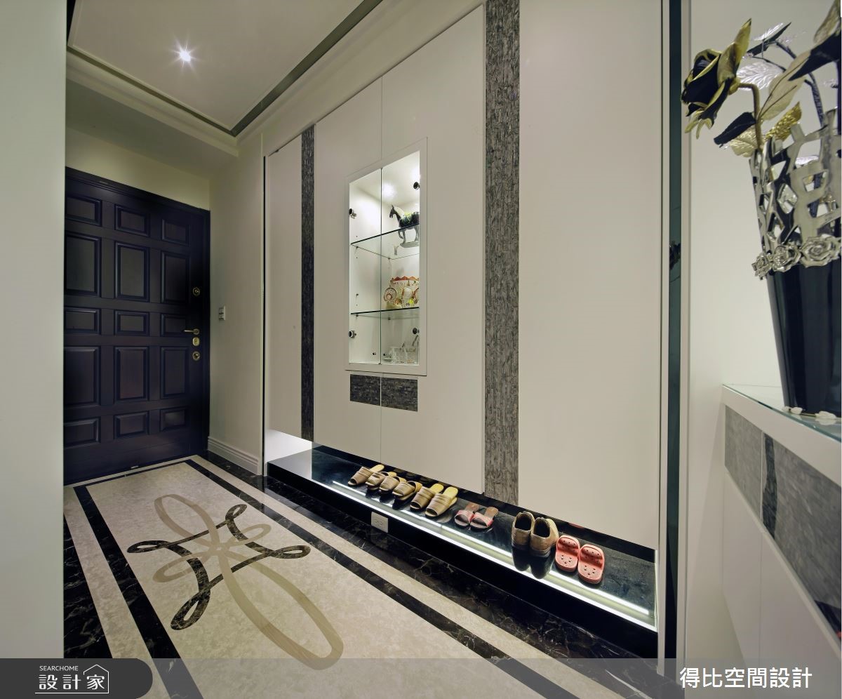 45坪新成屋(5年以下)＿現代風玄關案例圖片＿得比空間設計有限公司＿得比_20之1