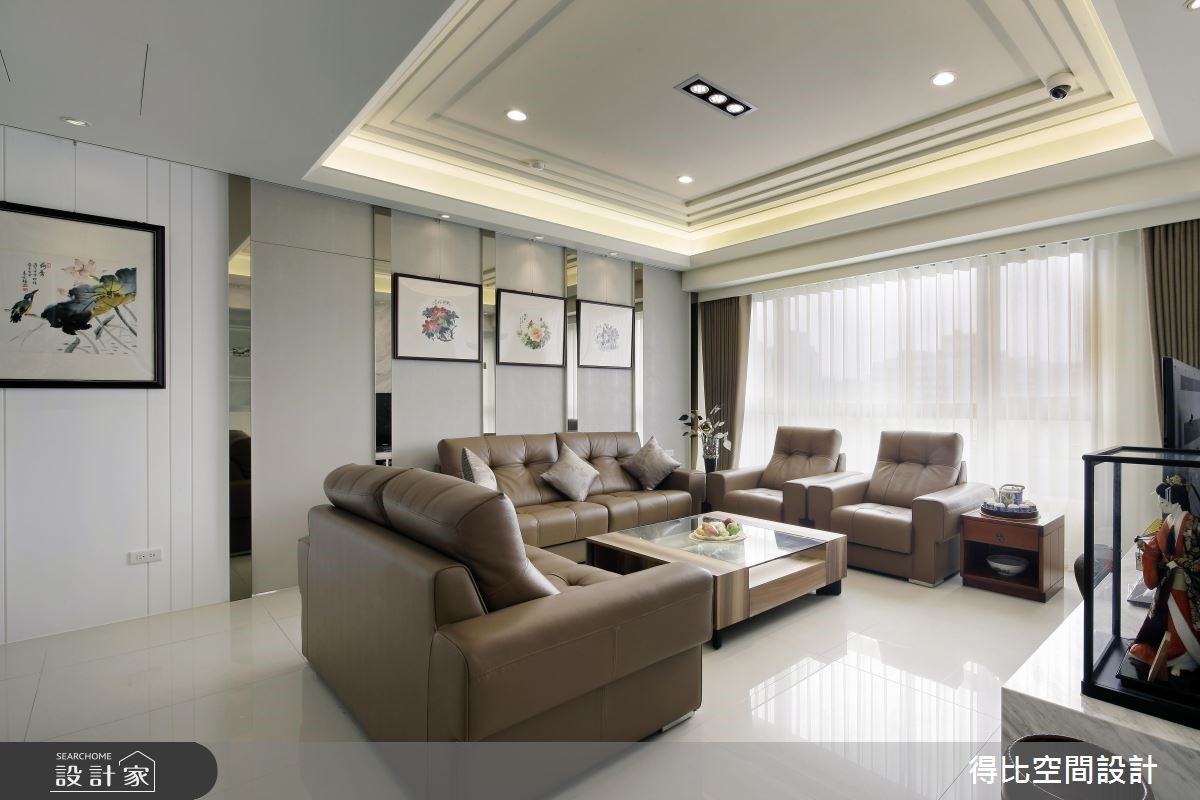 45坪新成屋(5年以下)＿現代風客廳案例圖片＿得比空間設計有限公司＿得比_20之6