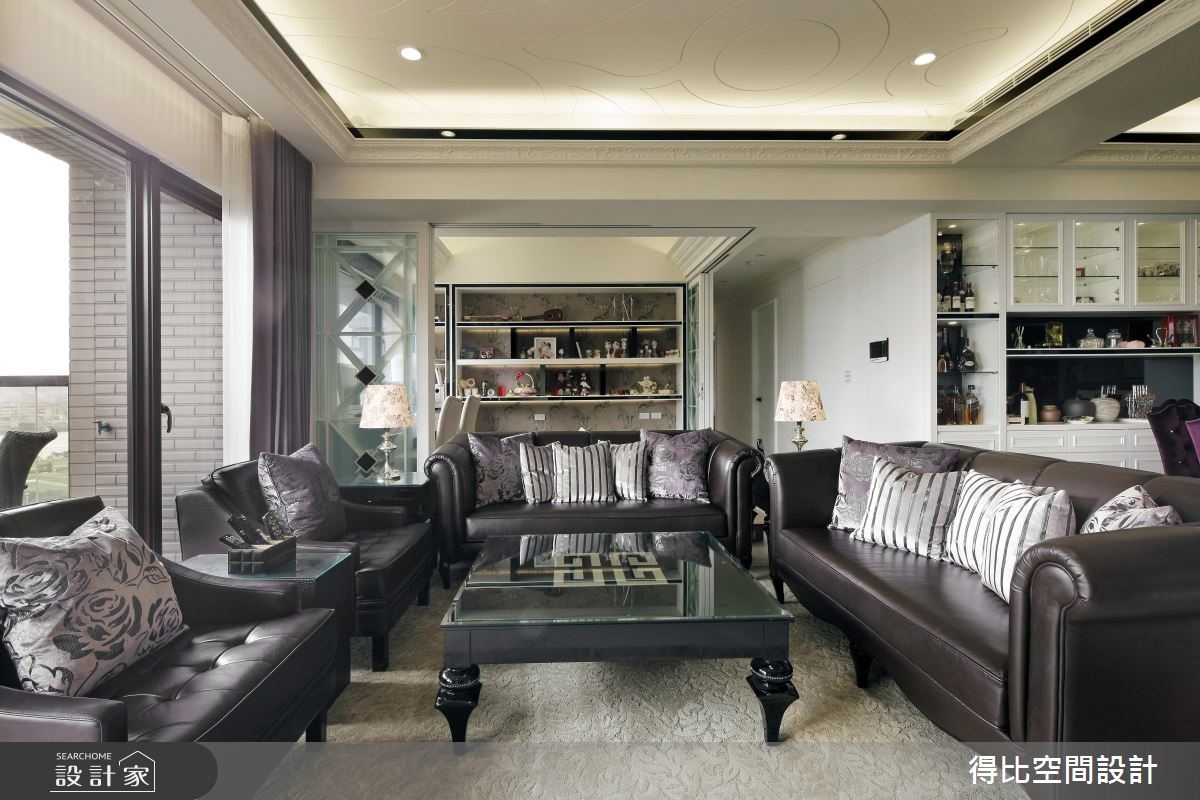 43坪新成屋(5年以下)＿新古典客廳案例圖片＿得比空間設計有限公司＿得比_22之5