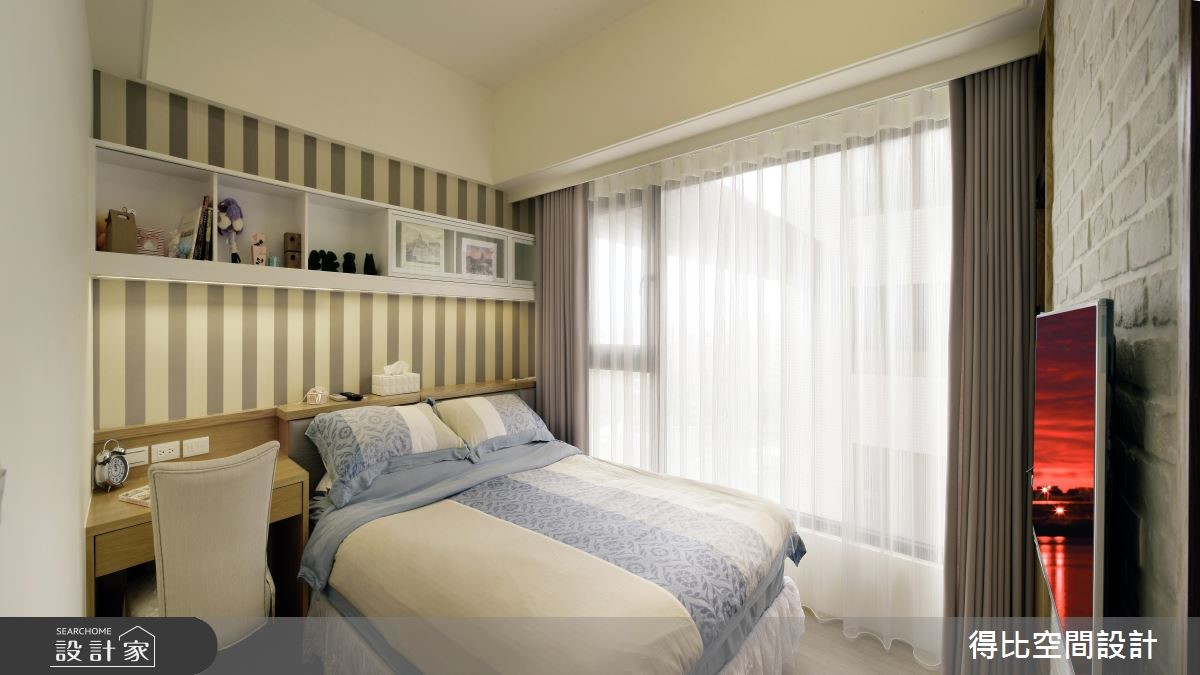 43坪新成屋(5年以下)＿新古典臥室客房案例圖片＿得比空間設計有限公司＿得比_22之17