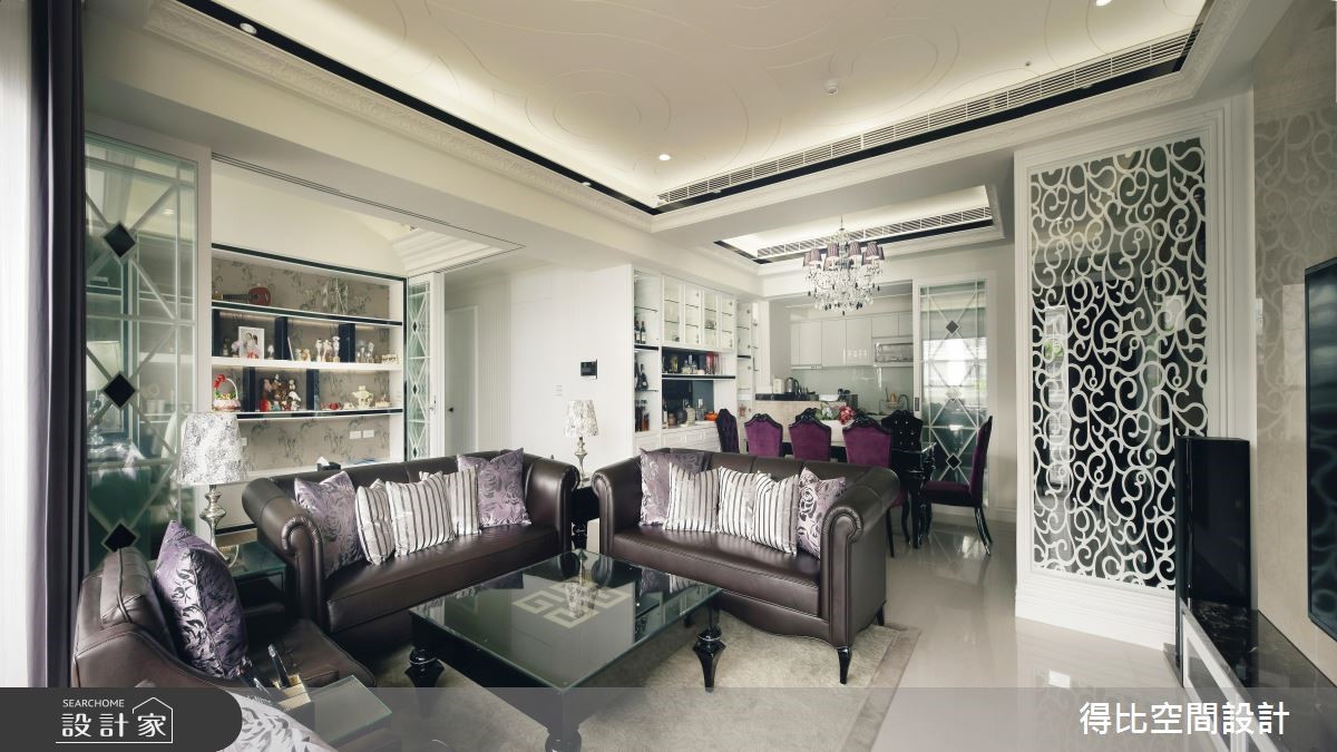 43坪新成屋(5年以下)＿新古典客廳案例圖片＿得比空間設計有限公司＿得比_22之3