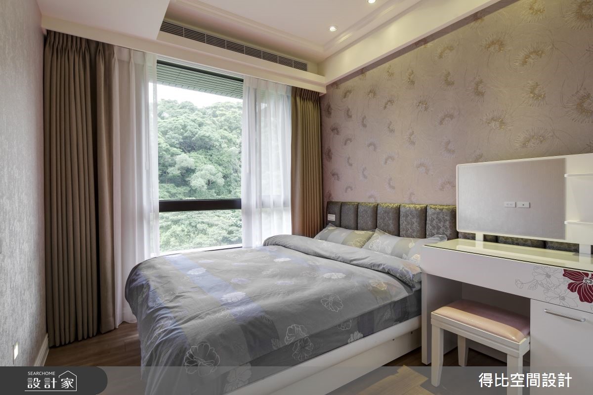 27坪新成屋(5年以下)＿新古典臥室客房案例圖片＿得比空間設計有限公司＿得比_23之15