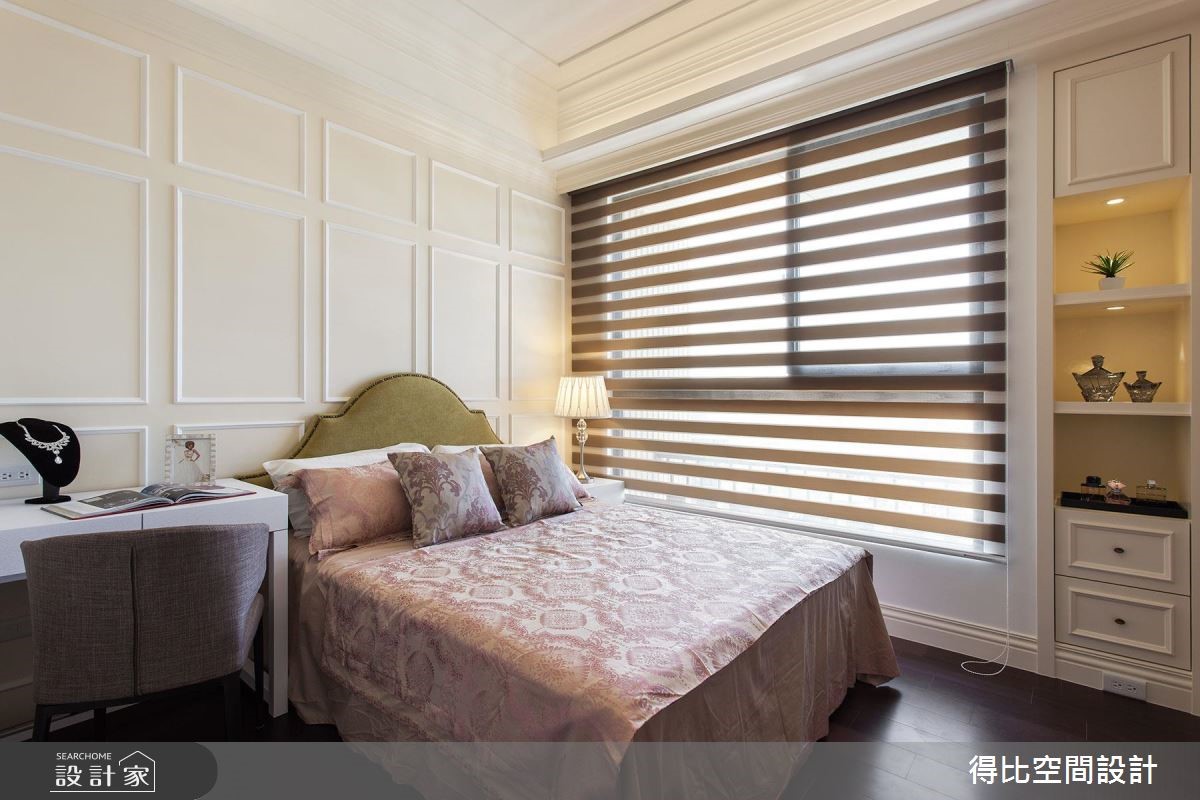40坪新成屋(5年以下)＿新古典臥室客房案例圖片＿得比空間設計有限公司＿得比_24之12
