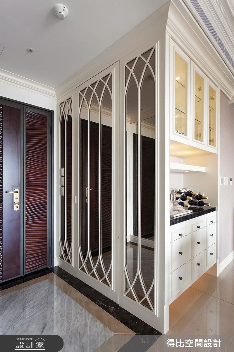 40坪新成屋(5年以下)＿新古典玄關案例圖片＿得比空間設計有限公司＿得比_24之1