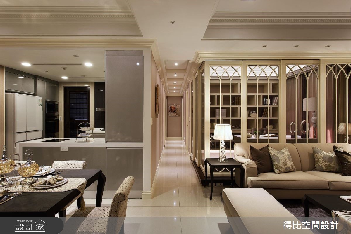 40坪新成屋(5年以下)＿新古典廚房走廊案例圖片＿得比空間設計有限公司＿得比_24之8
