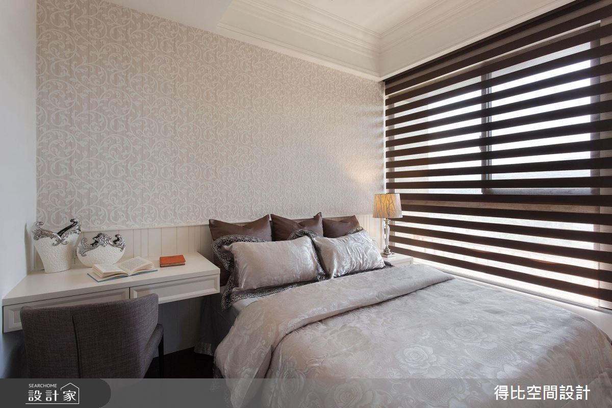 40坪新成屋(5年以下)＿新古典臥室客房案例圖片＿得比空間設計有限公司＿得比_24之14