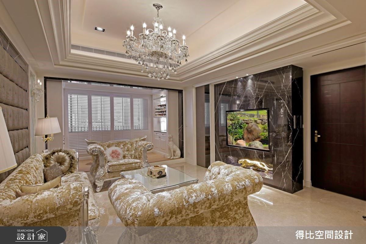 52坪新成屋(5年以下)＿新古典客廳案例圖片＿得比空間設計有限公司＿得比_27之1