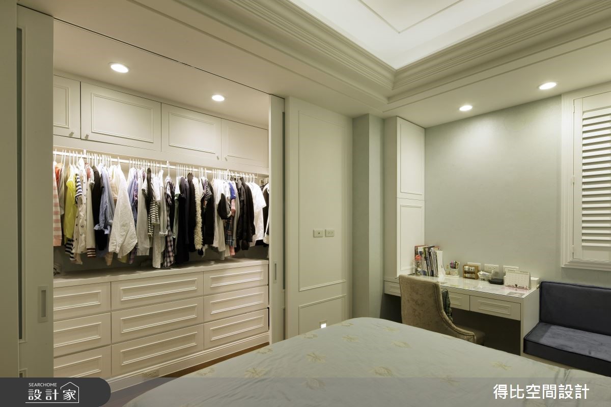 52坪新成屋(5年以下)＿新古典更衣間案例圖片＿得比空間設計有限公司＿得比_27之18