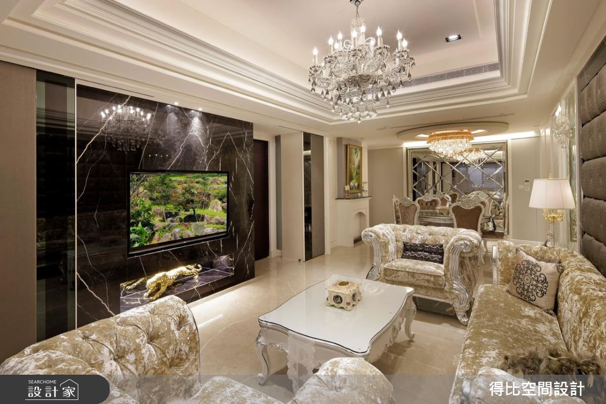 52坪新成屋(5年以下)＿新古典客廳案例圖片＿得比空間設計有限公司＿得比_27之5