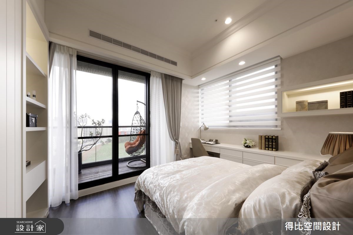 28坪新成屋(5年以下)＿新古典臥室客房案例圖片＿得比空間設計有限公司＿得比_32之11