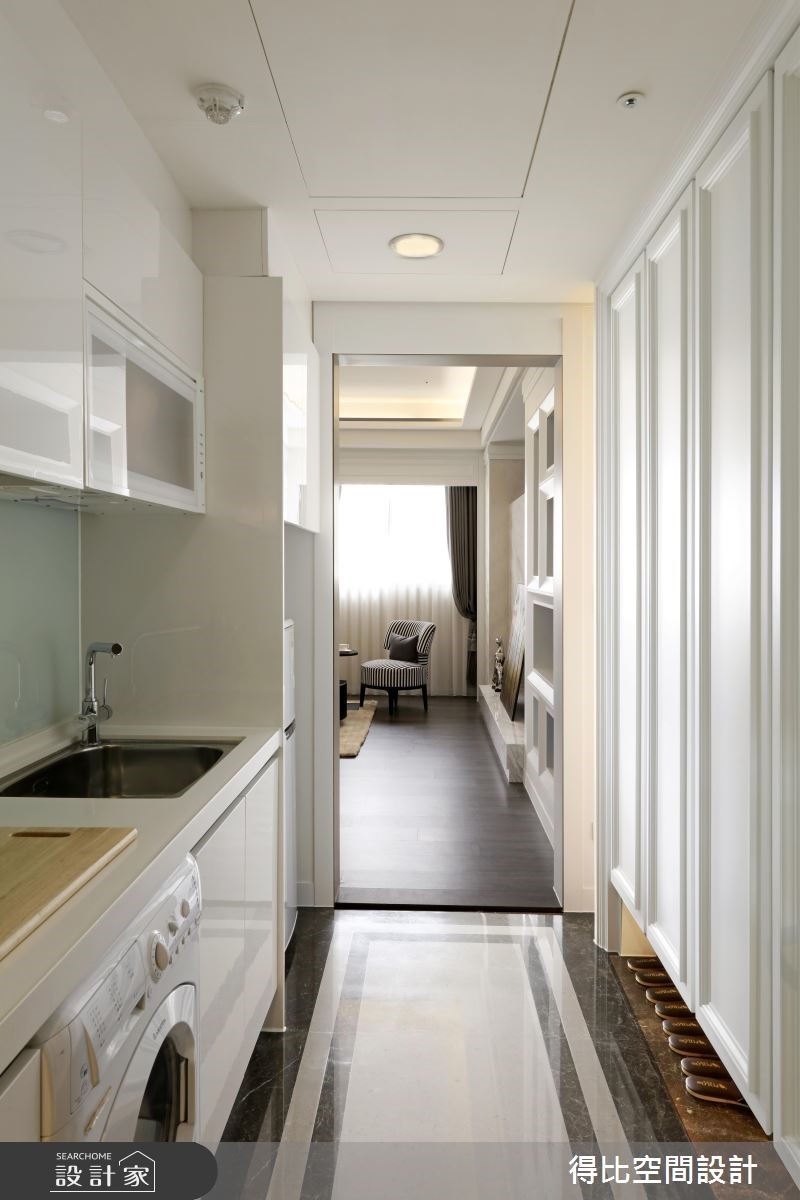 28坪新成屋(5年以下)＿新古典玄關廚房案例圖片＿得比空間設計有限公司＿得比_32之1