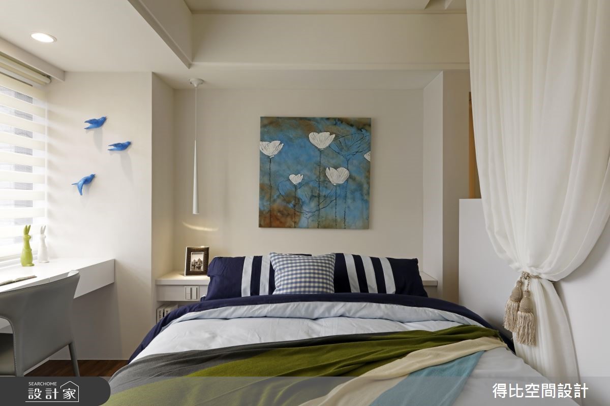 11坪新成屋(5年以下)＿現代風臥室客房案例圖片＿得比空間設計有限公司＿得比_33之8