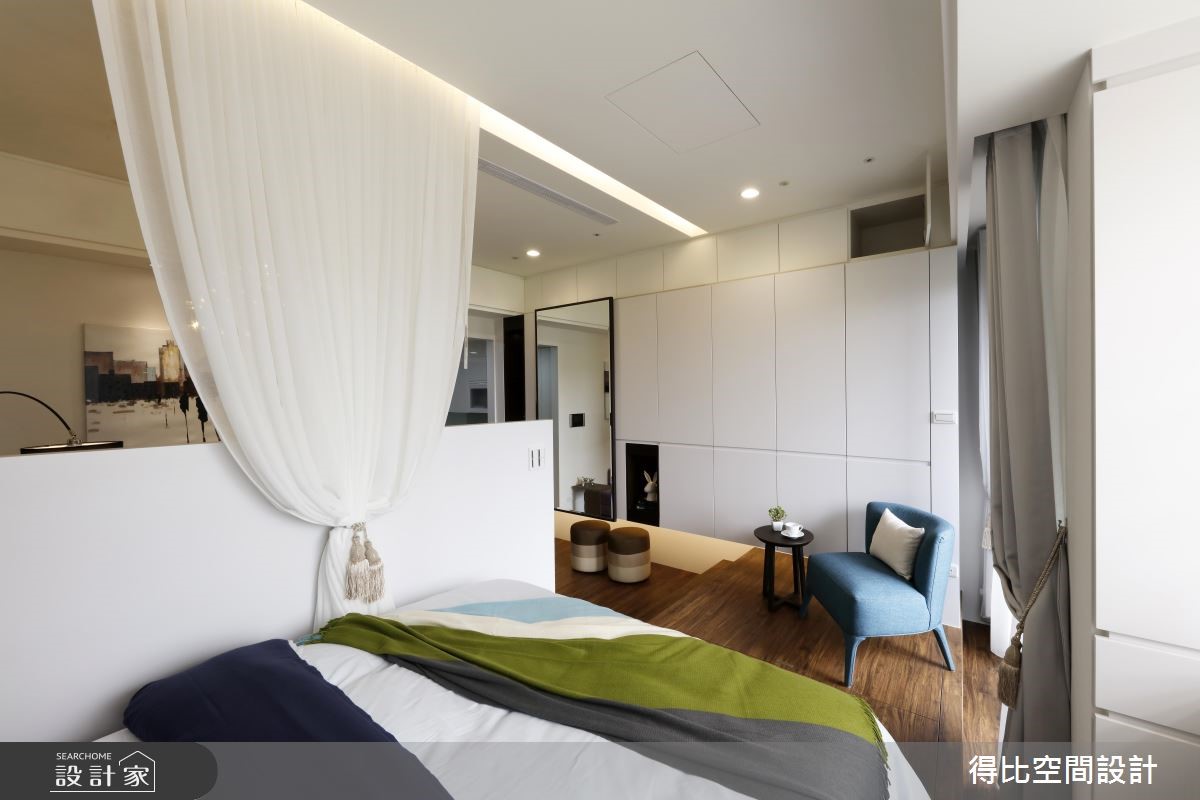 11坪新成屋(5年以下)＿現代風臥室客房案例圖片＿得比空間設計有限公司＿得比_33之6