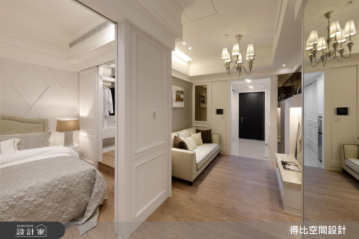 13坪新成屋(5年以下)＿美式風客廳臥室案例圖片＿得比空間設計有限公司＿得比_34之13