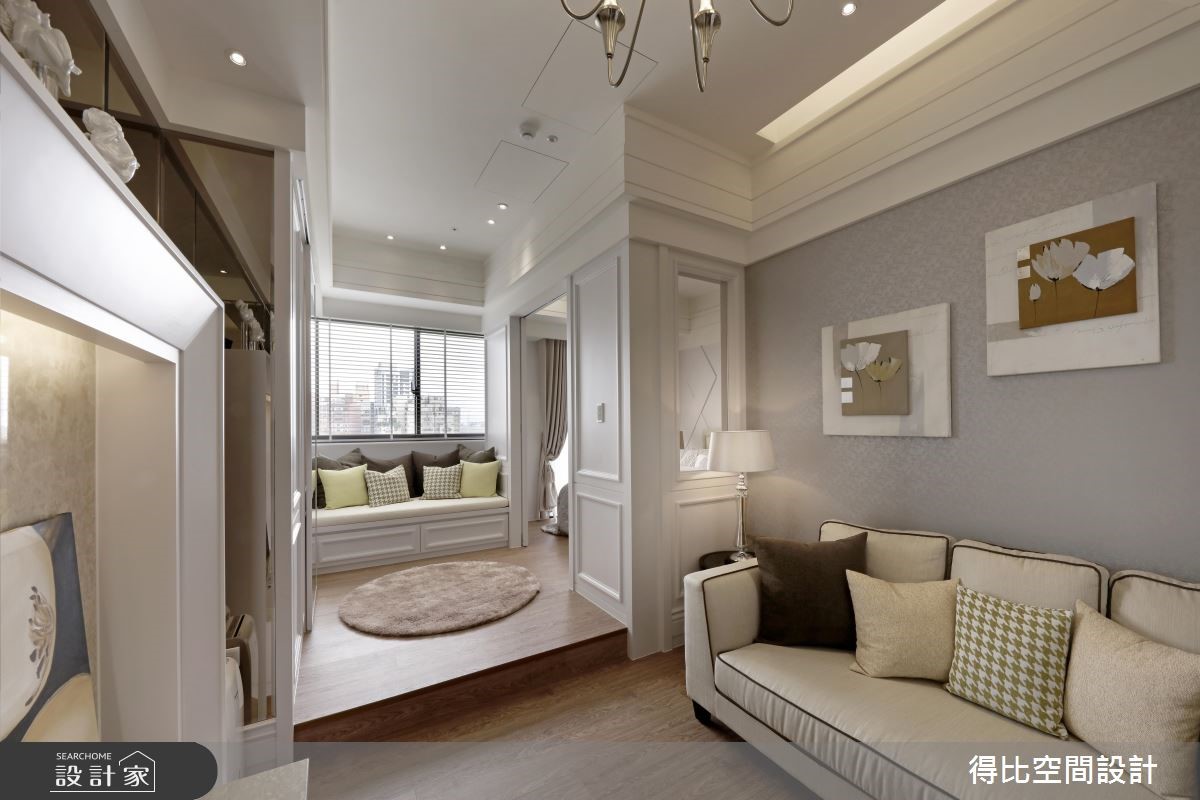 13坪新成屋(5年以下)＿美式風客廳案例圖片＿得比空間設計有限公司＿得比_34之2