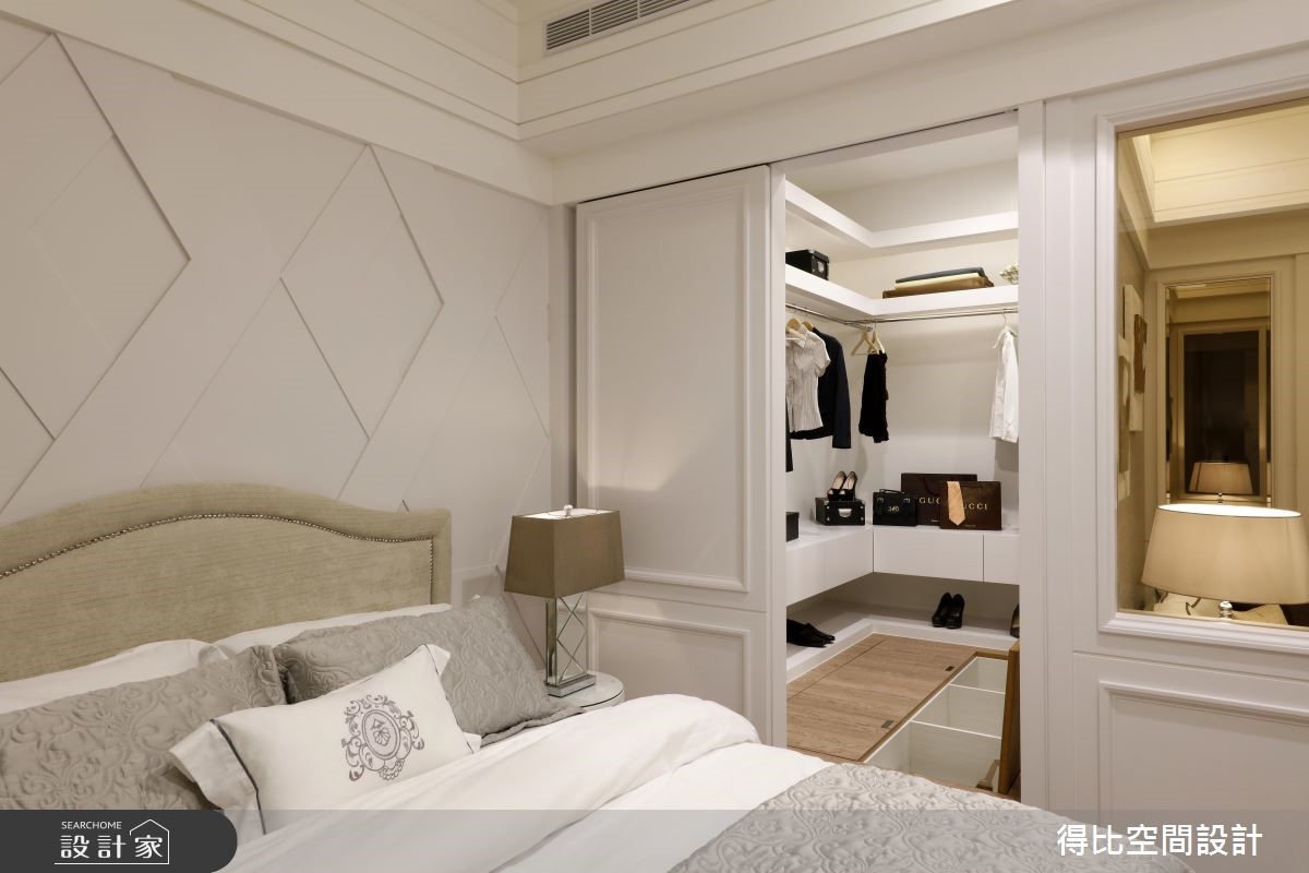 13坪新成屋(5年以下)＿美式風臥室更衣間案例圖片＿得比空間設計有限公司＿得比_34之12