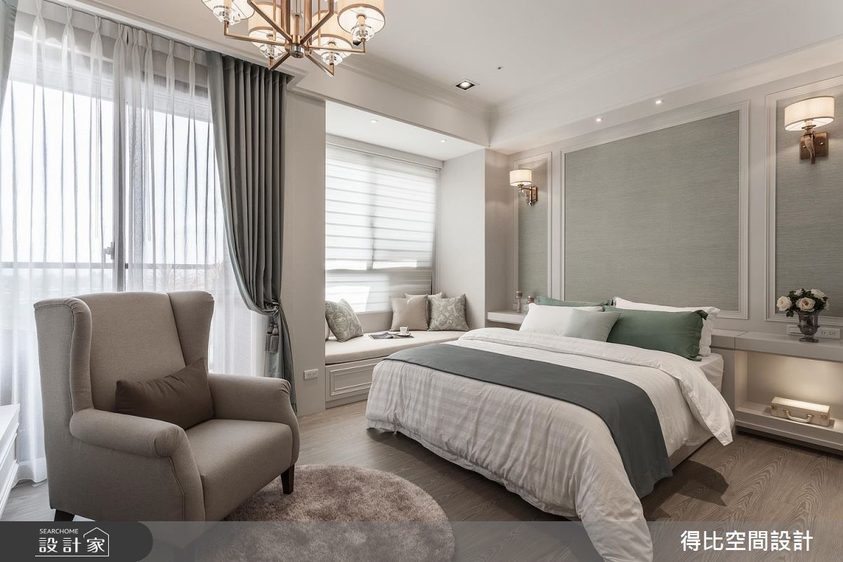 15坪新成屋(5年以下)＿美式風臥室案例圖片＿得比空間設計有限公司＿得比_36之10