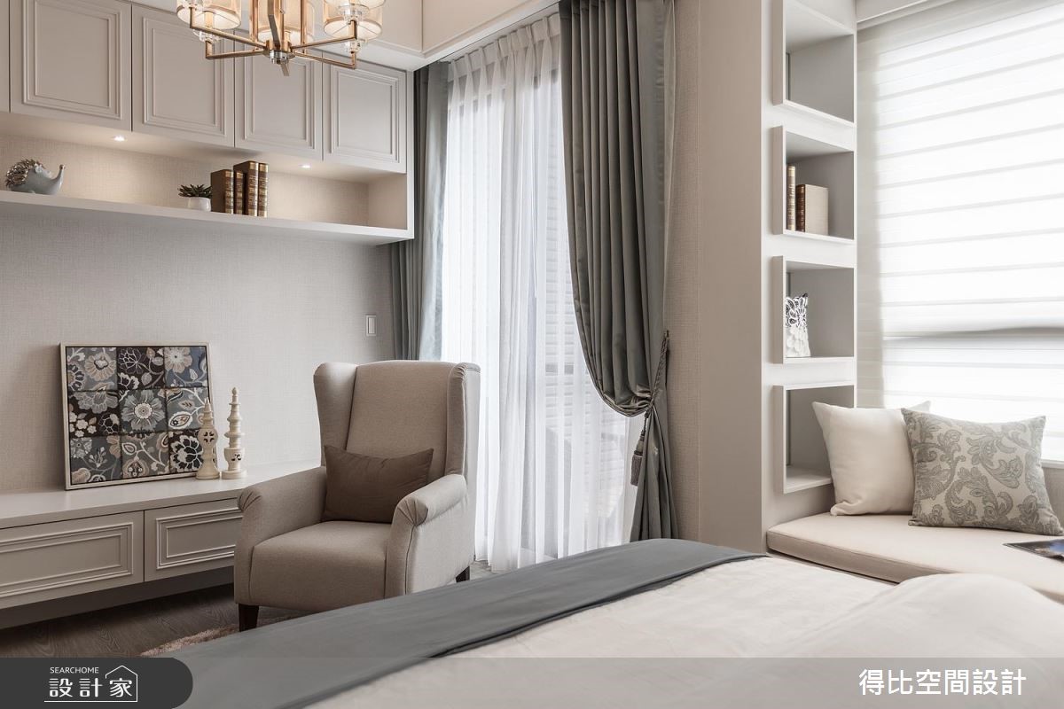15坪新成屋(5年以下)＿美式風臥室案例圖片＿得比空間設計有限公司＿得比_36之11
