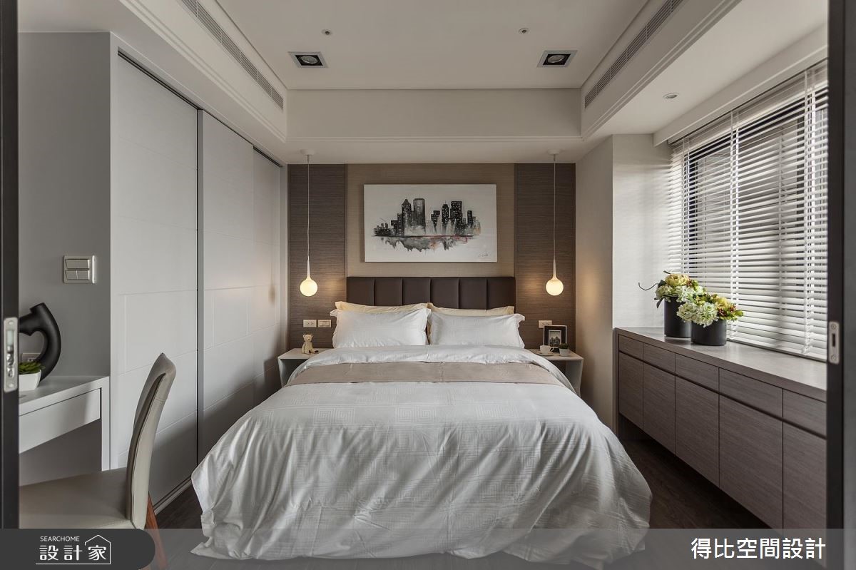 17坪新成屋(5年以下)＿北歐風臥室案例圖片＿得比空間設計有限公司＿得比_38之12