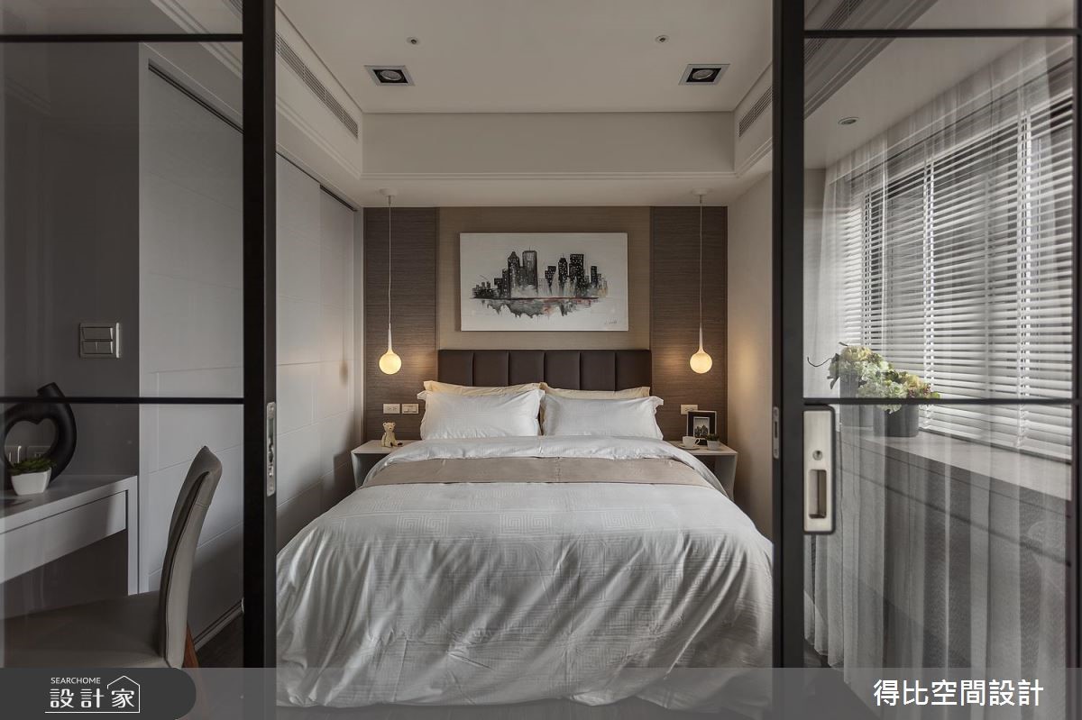 17坪新成屋(5年以下)＿北歐風臥室案例圖片＿得比空間設計有限公司＿得比_38之11