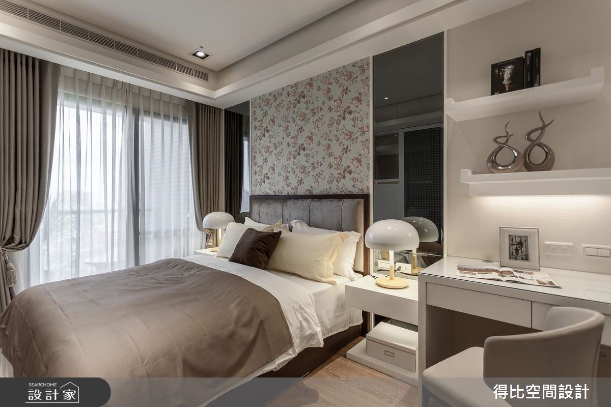 11坪新成屋(5年以下)＿奢華風臥室客房案例圖片＿得比空間設計有限公司＿得比_39之9