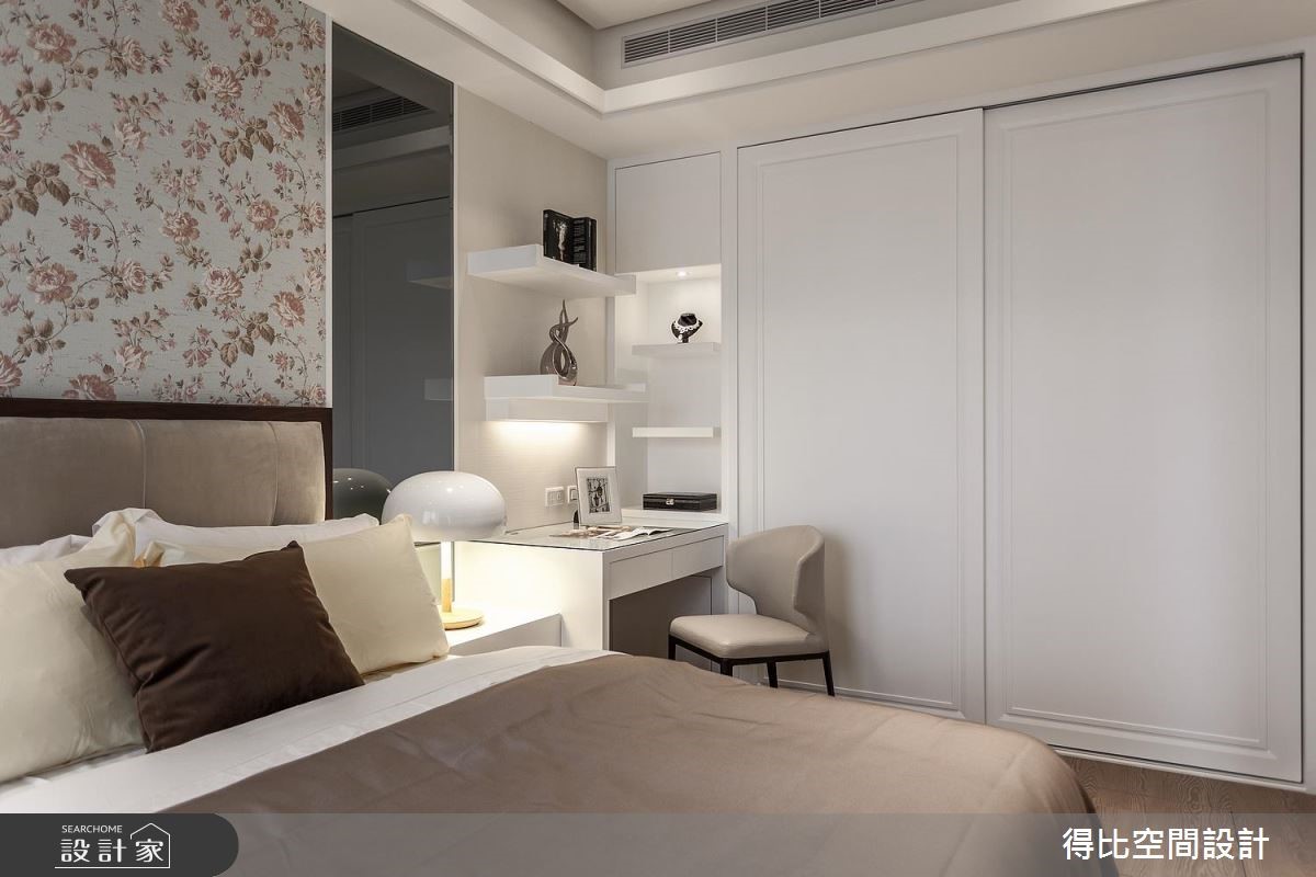 11坪新成屋(5年以下)＿奢華風臥室客房案例圖片＿得比空間設計有限公司＿得比_39之11