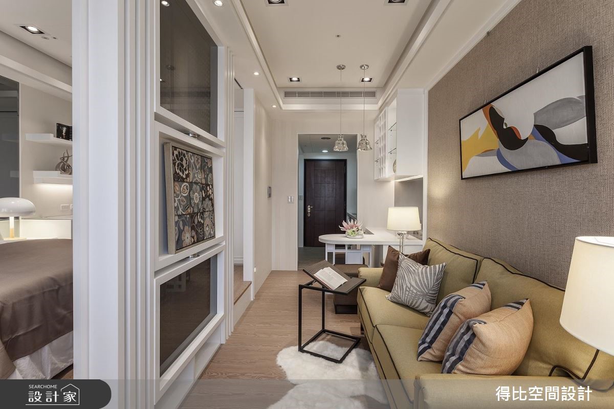 11坪新成屋(5年以下)＿奢華風玄關案例圖片＿得比空間設計有限公司＿得比_39之3