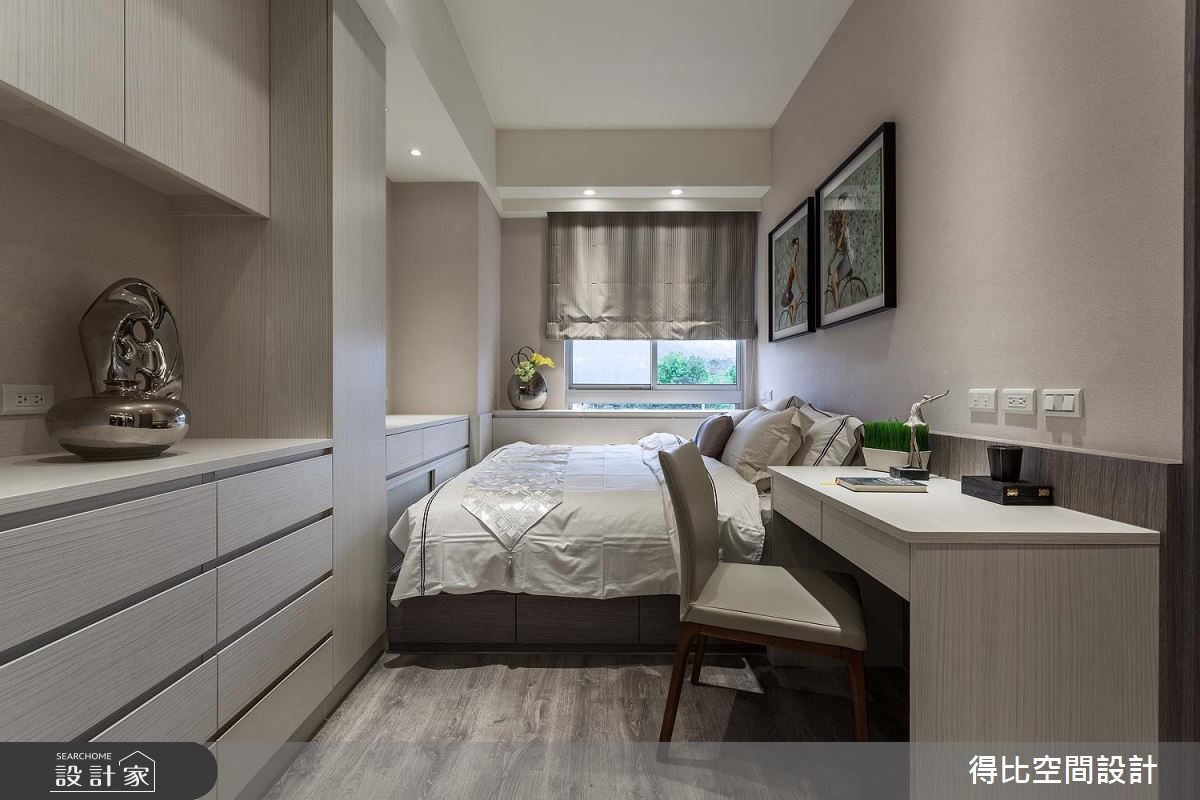 20坪新成屋(5年以下)＿現代風臥室案例圖片＿得比空間設計有限公司＿得比_40之8