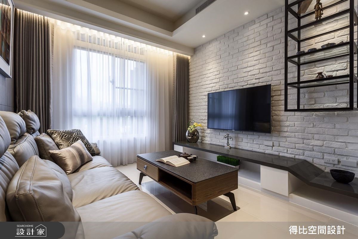 20坪新成屋(5年以下)＿現代風客廳案例圖片＿得比空間設計有限公司＿得比_40之4