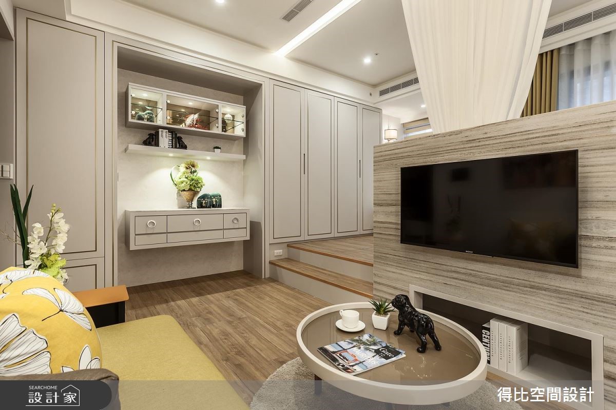 12坪新成屋(5年以下)＿奢華風客廳案例圖片＿得比空間設計有限公司＿得比_41之4