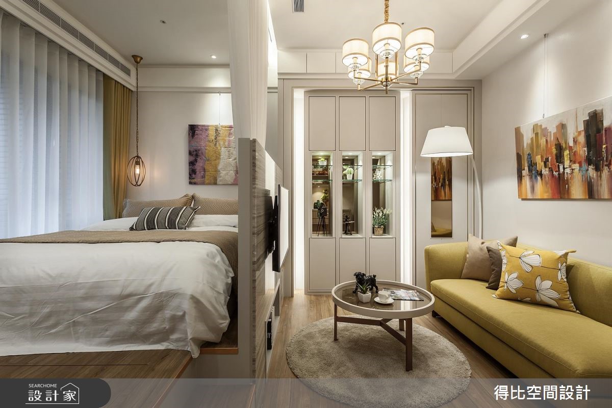 12坪新成屋(5年以下)＿奢華風客廳臥室客房案例圖片＿得比空間設計有限公司＿得比_41之7