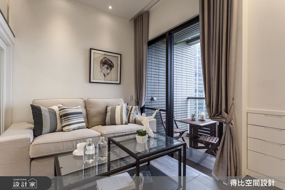 12坪新成屋(5年以下)＿北歐風客廳案例圖片＿得比空間設計有限公司＿得比_42之7