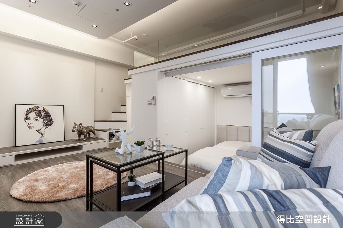 12坪新成屋(5年以下)＿北歐風客廳案例圖片＿得比空間設計有限公司＿得比_42之9