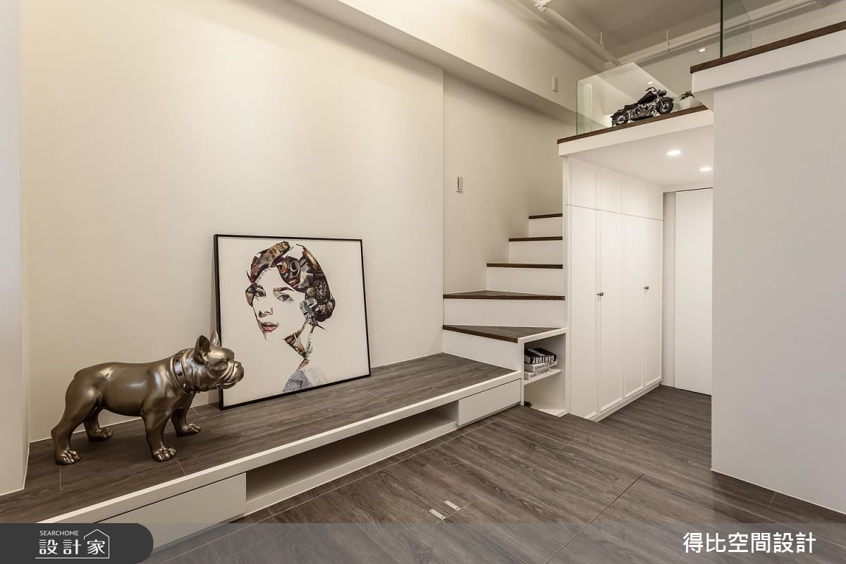 12坪新成屋(5年以下)＿北歐風樓梯案例圖片＿得比空間設計有限公司＿得比_42之10