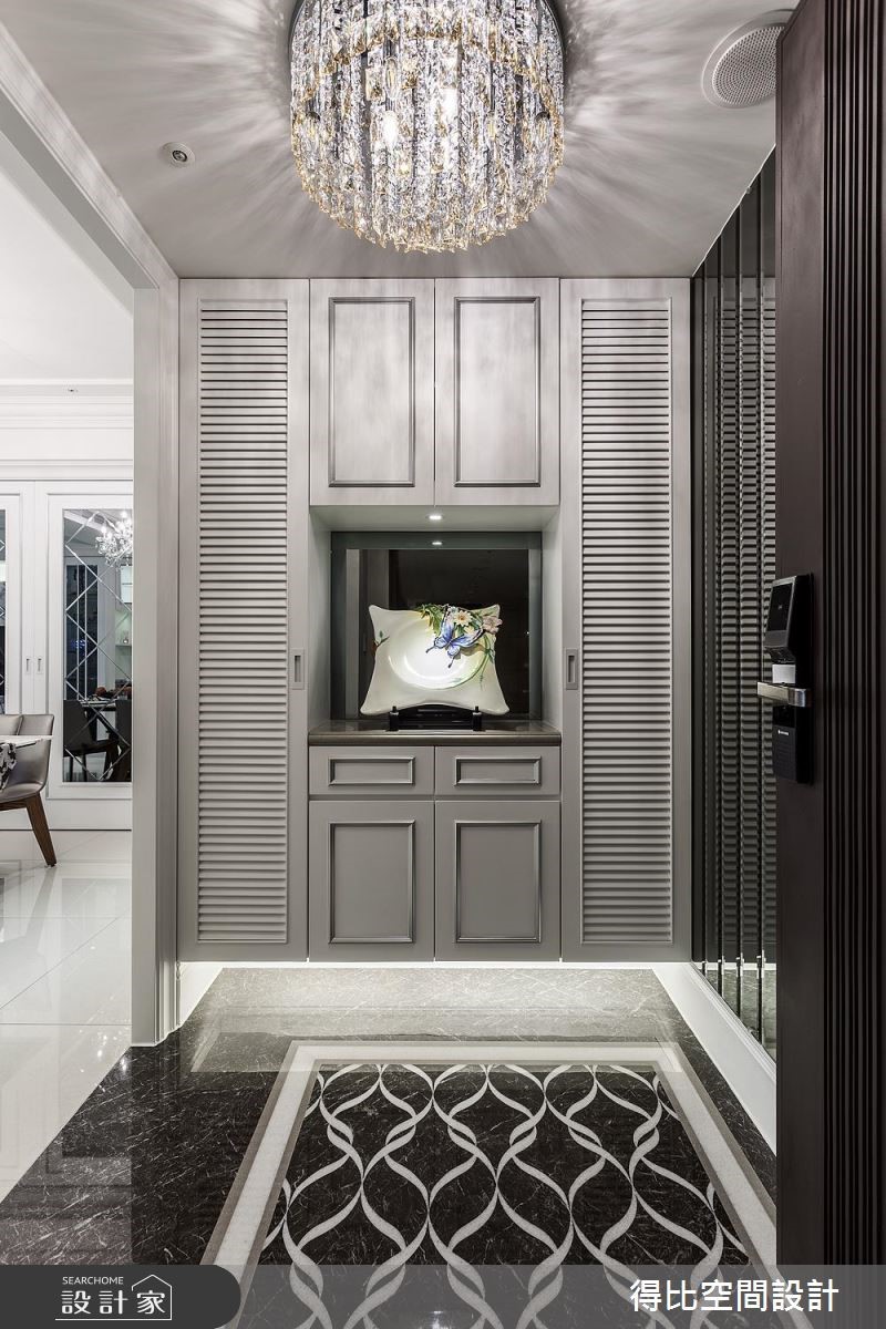 26坪新成屋(5年以下)＿新古典玄關案例圖片＿得比空間設計有限公司＿得比_43之1