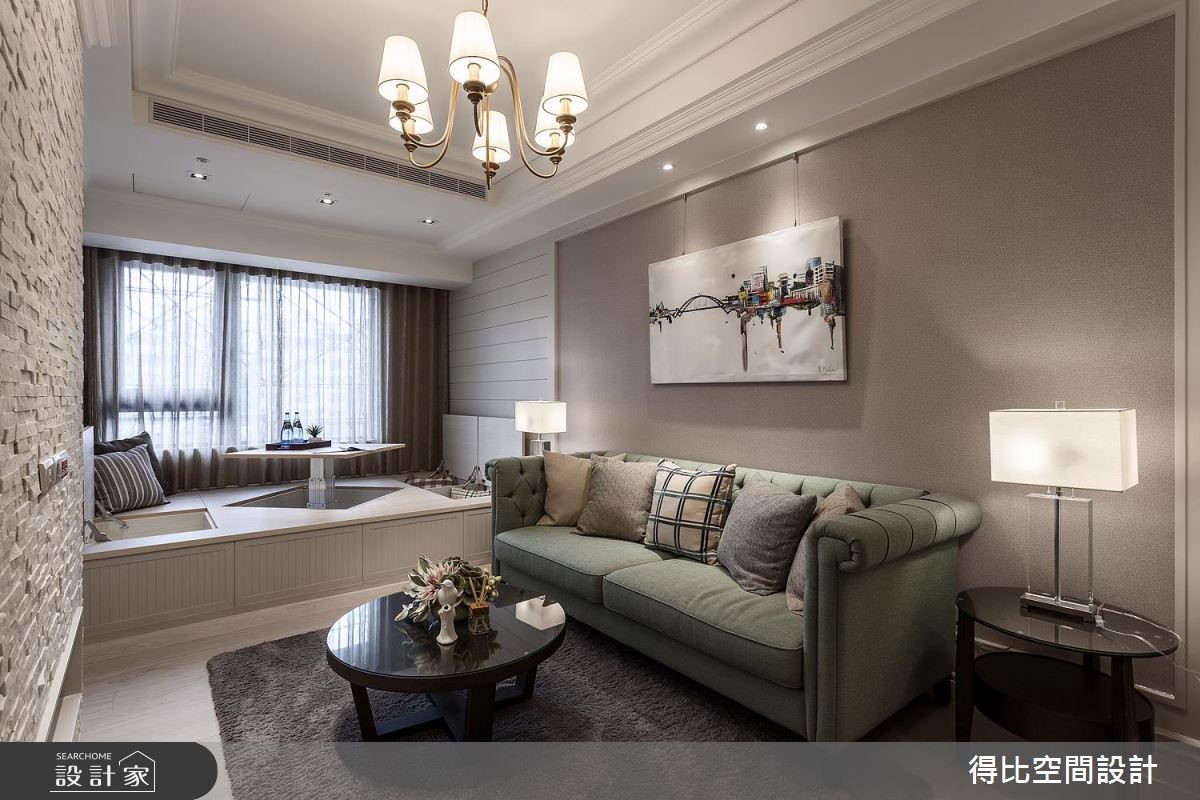 19坪新成屋(5年以下)＿美式風客廳和室案例圖片＿得比空間設計有限公司＿得比_44之4