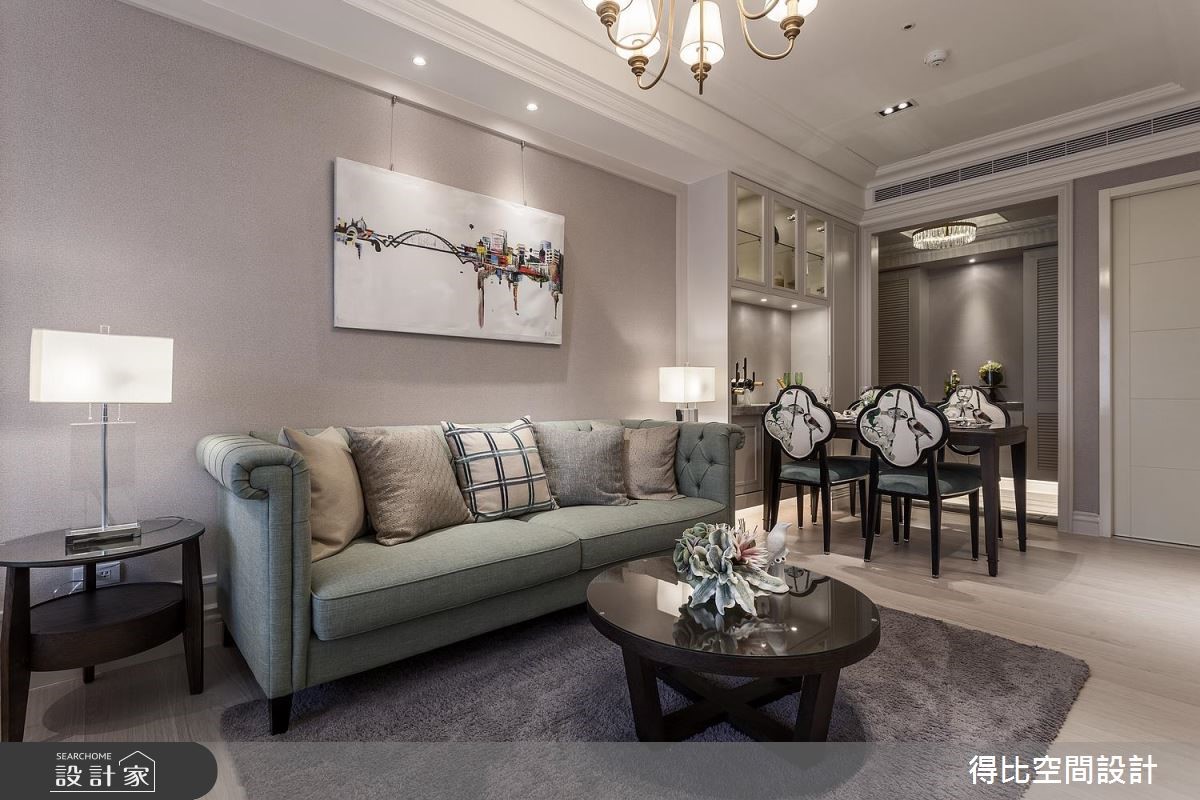 19坪新成屋(5年以下)＿美式風客廳餐廳案例圖片＿得比空間設計有限公司＿得比_44之6