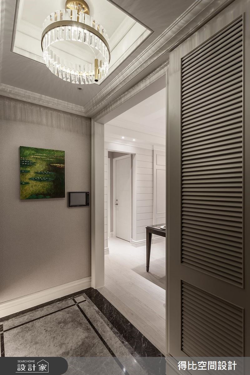 19坪新成屋(5年以下)＿美式風玄關案例圖片＿得比空間設計有限公司＿得比_44之1