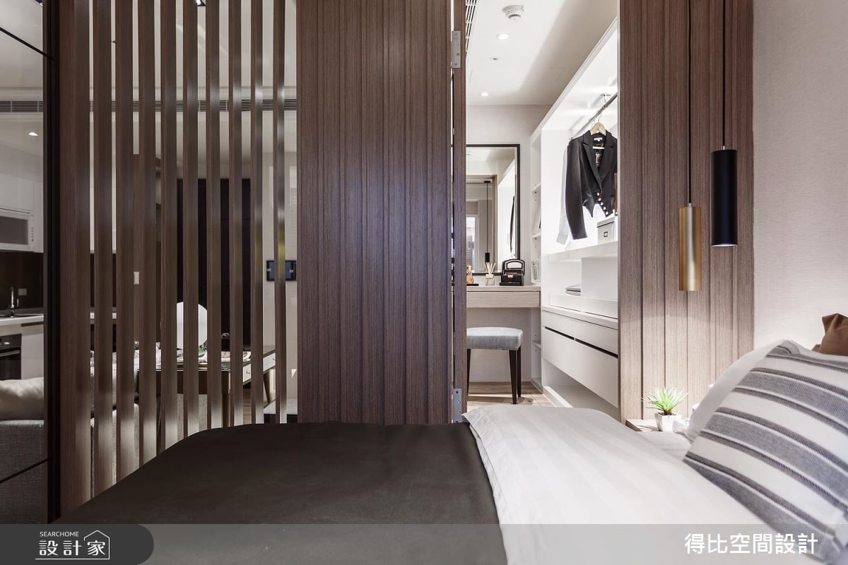 13坪新成屋(5年以下)＿北歐風臥室更衣間客房案例圖片＿得比空間設計有限公司＿得比_45之13