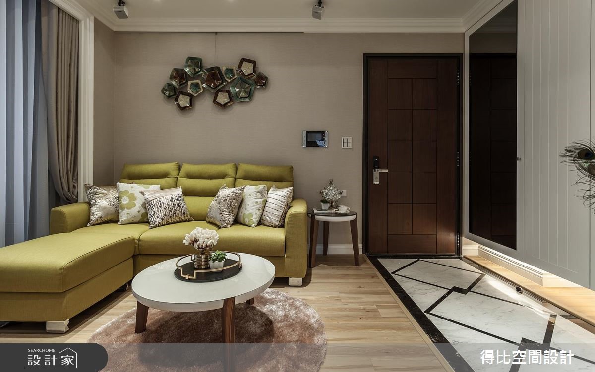 24坪新成屋(5年以下)＿美式風玄關客廳案例圖片＿得比空間設計有限公司＿得比_48之3