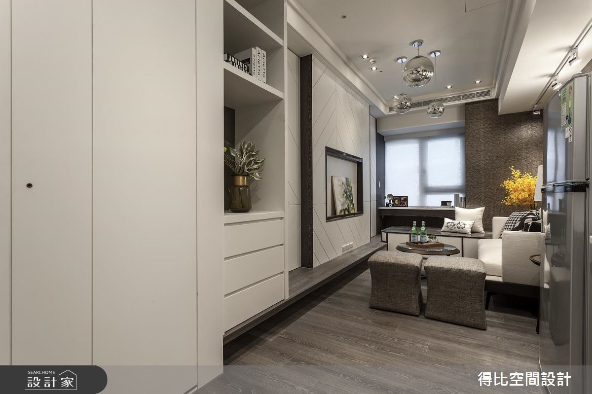 11坪新成屋(5年以下)＿現代風客廳案例圖片＿得比空間設計有限公司＿得比_51之1